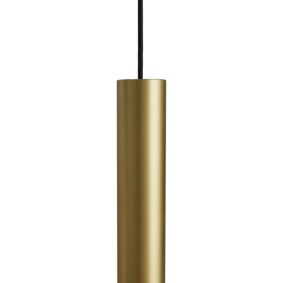 Antidark Tube Flex pendel, messing, H25 cm