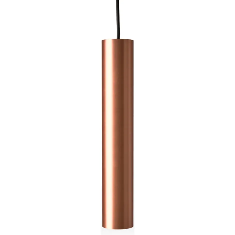 Antidark Tube Flex pendel, rødguld, H35 cm