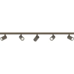 Astro Ascoli Five spotlampe, 5 spots, bronze