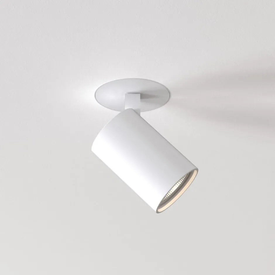 Astro Ascoli Flush påbygningsspot, hvid