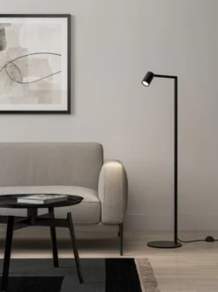 Astro Ascoli gulvlampe, sort
