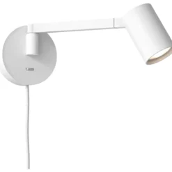Astro Ascoli Swing væglampe, hvid