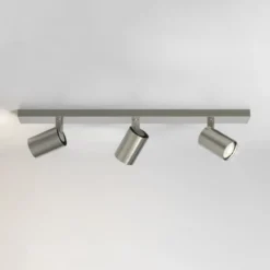 Astro Ascoli Triple Bar spotlampe, 3 spots, krom