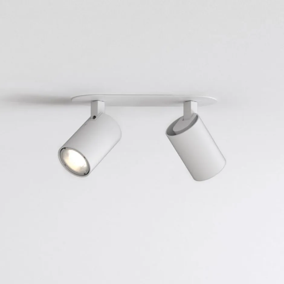 Astro Ascoli Twin spotlampe, 2 spots, hvid