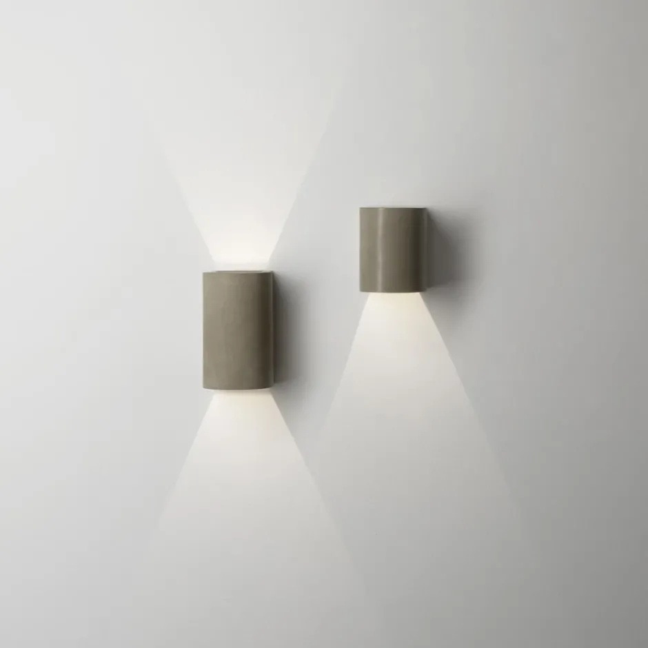 Astro Dunbar udendørs væglampe, beton, H12 cm