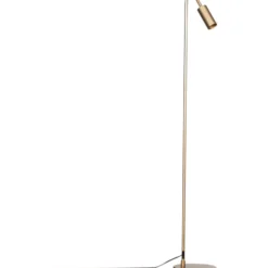 By Rýdens Curve gulvlampe, guld