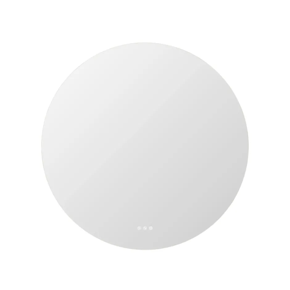 Dansani Corona spejl med lys, dæmpbar, touch, Ø90 cm