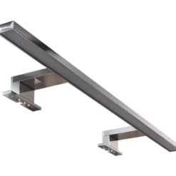 Dansani Mido+ Libra spejllampe, krom, 60 cm