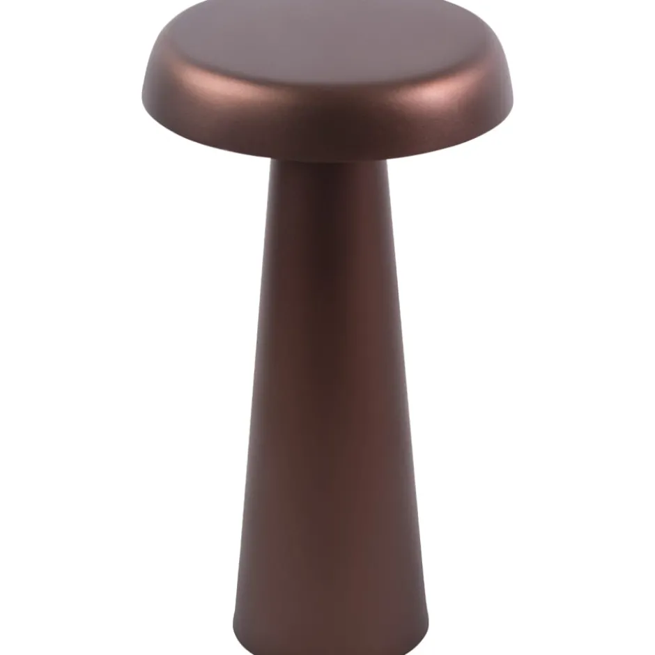 Dftp Arcello genopladelig bordlampe, bruneret messing