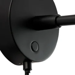 Dftp Darci væglampe, kort, sort