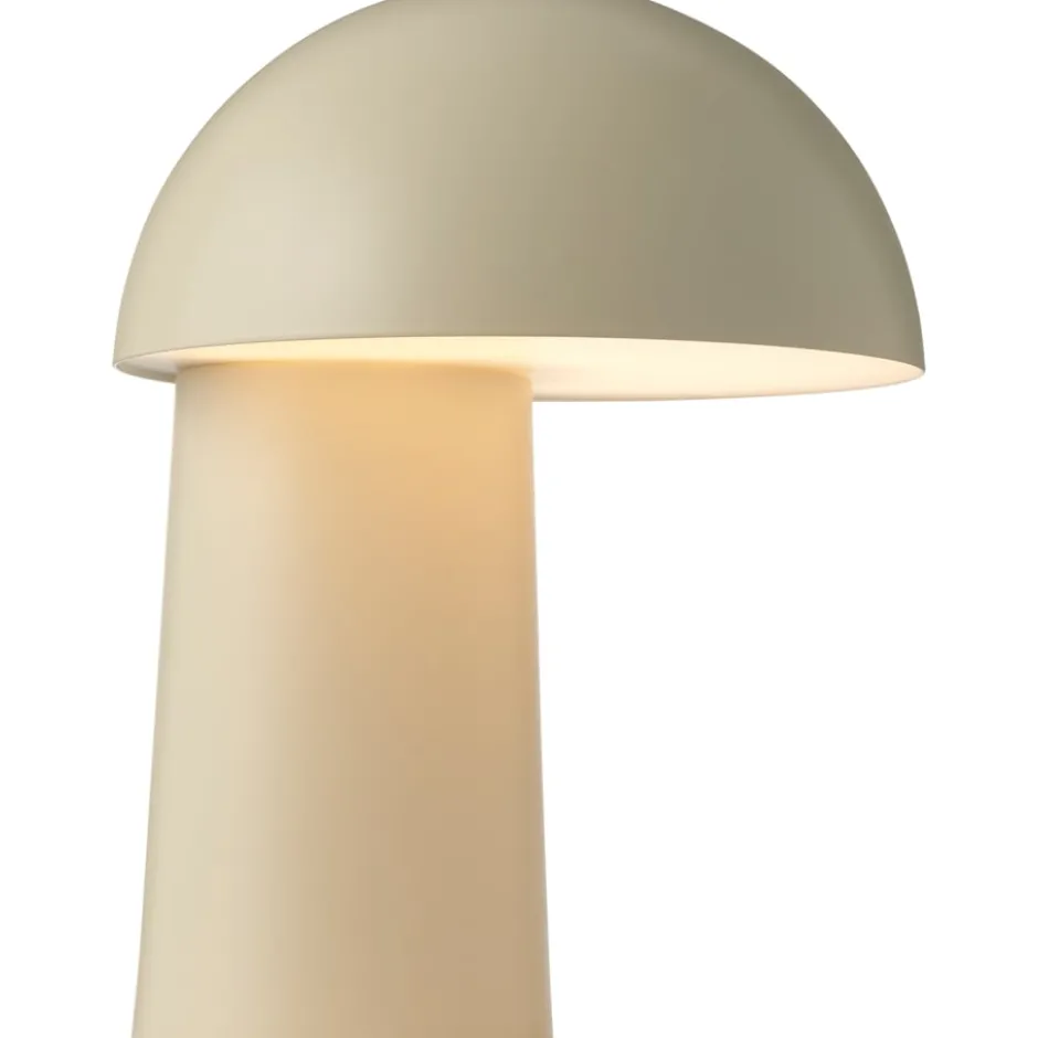 Dftp Faye genopladelig bordlampe, beige