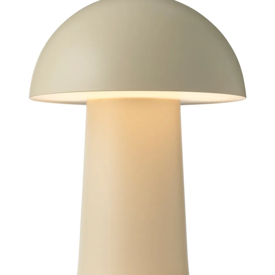 Dftp Faye genopladelig bordlampe, beige
