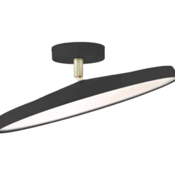 Dftp Kaito Pro loftlampe, sort, Ø40 cm