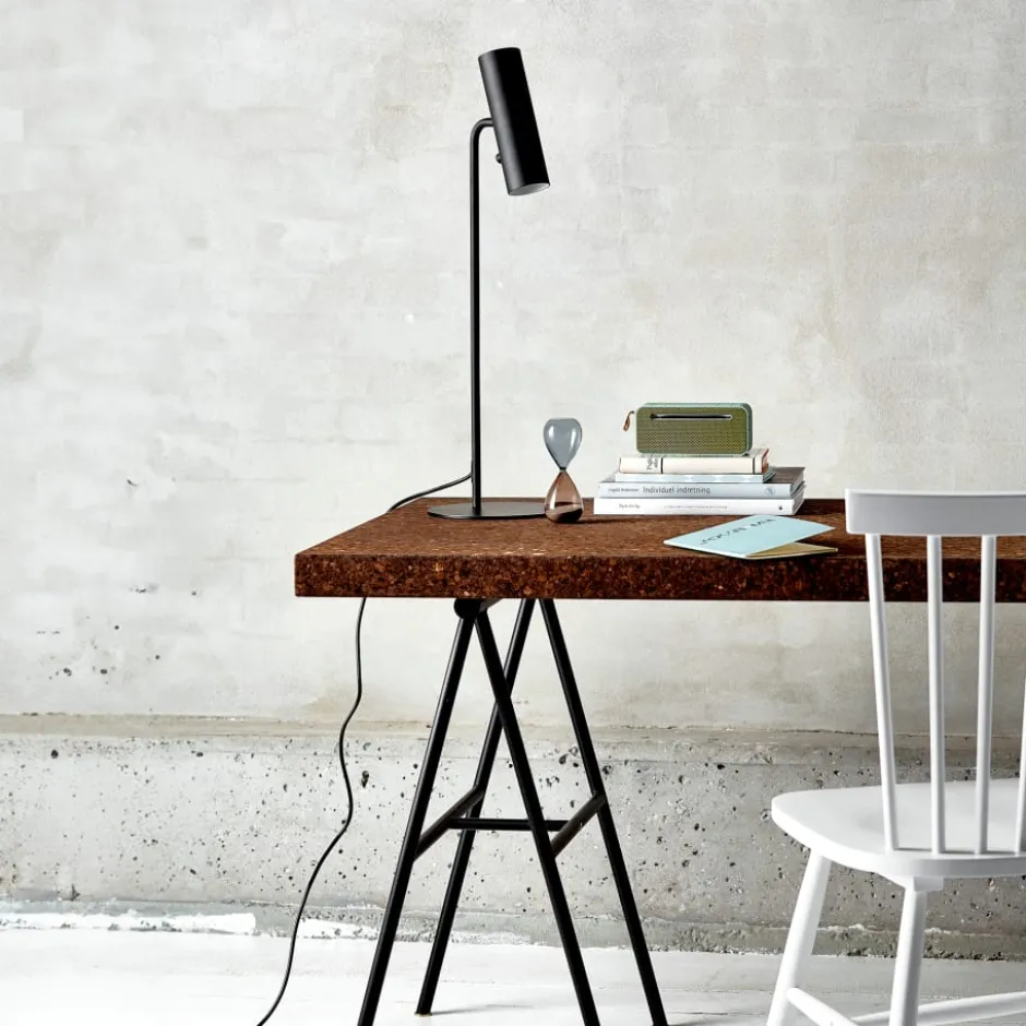 Dftp MIB 6 bordlampe, sort