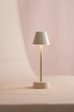 Duni Zelda genopladelig bordlampe, lyserød