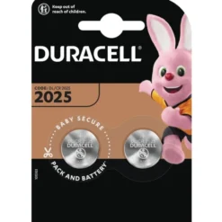 Duracell CR2025 batterier, 2 stk.