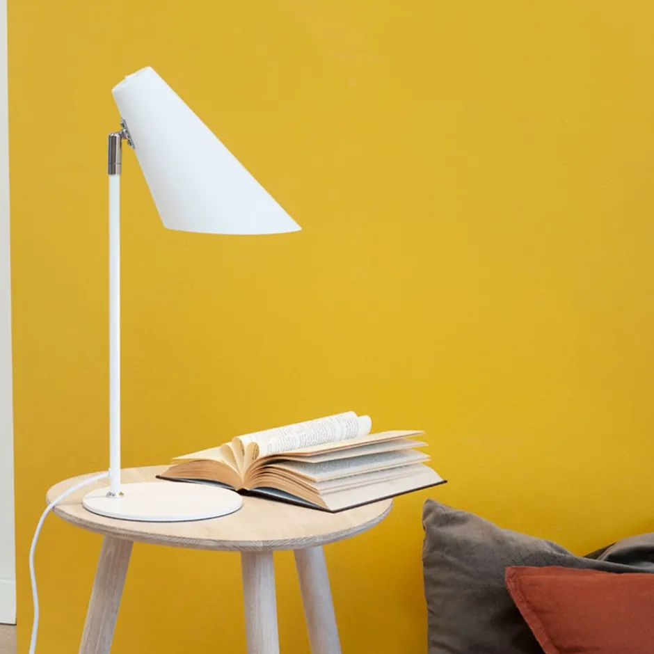 Dyberg Larsen Cale bordlampe, hvid