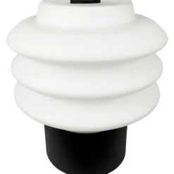 Dyberg Larsen Diva genopladelig bordlampe, sort