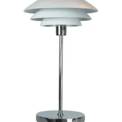 Dyberg Larsen DL31 bordlampe, hvid