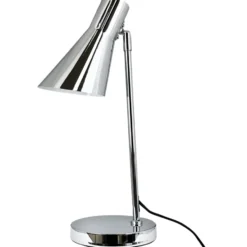 Dyberg Larsen DL12 bordlampe, krom