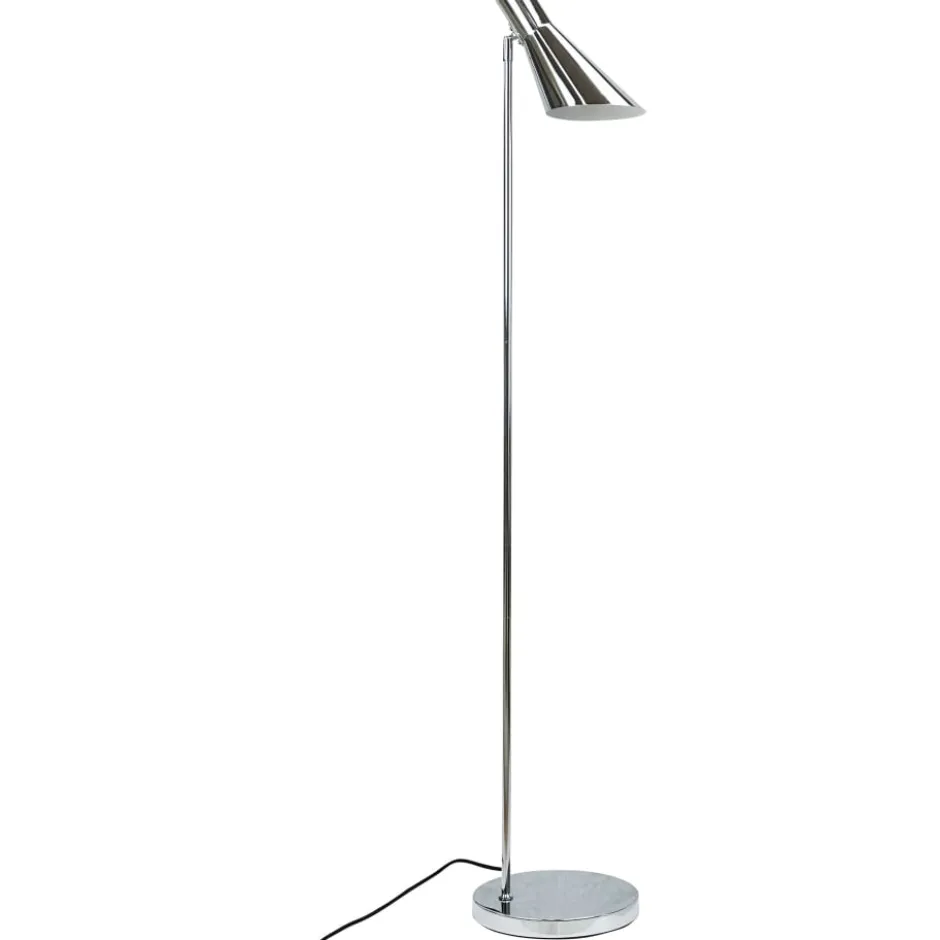 Dyberg Larsen DL12 gulvlampe, krom