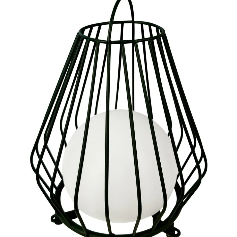 Dyberg Larsen Evesham solcelle lanterne, grøn, 22 cm