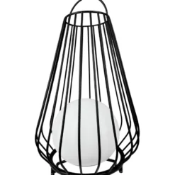 Dyberg Larsen Evesham solcelle lanterne, sort, 48 cm