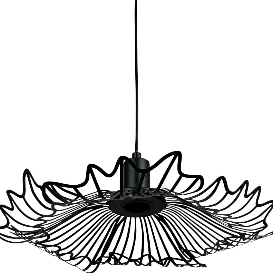 Dyberg Larsen Flora pendel, sort, Ø40 cm