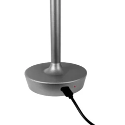 Dyberg Larsen Flow genopladelig bordlampe, grå