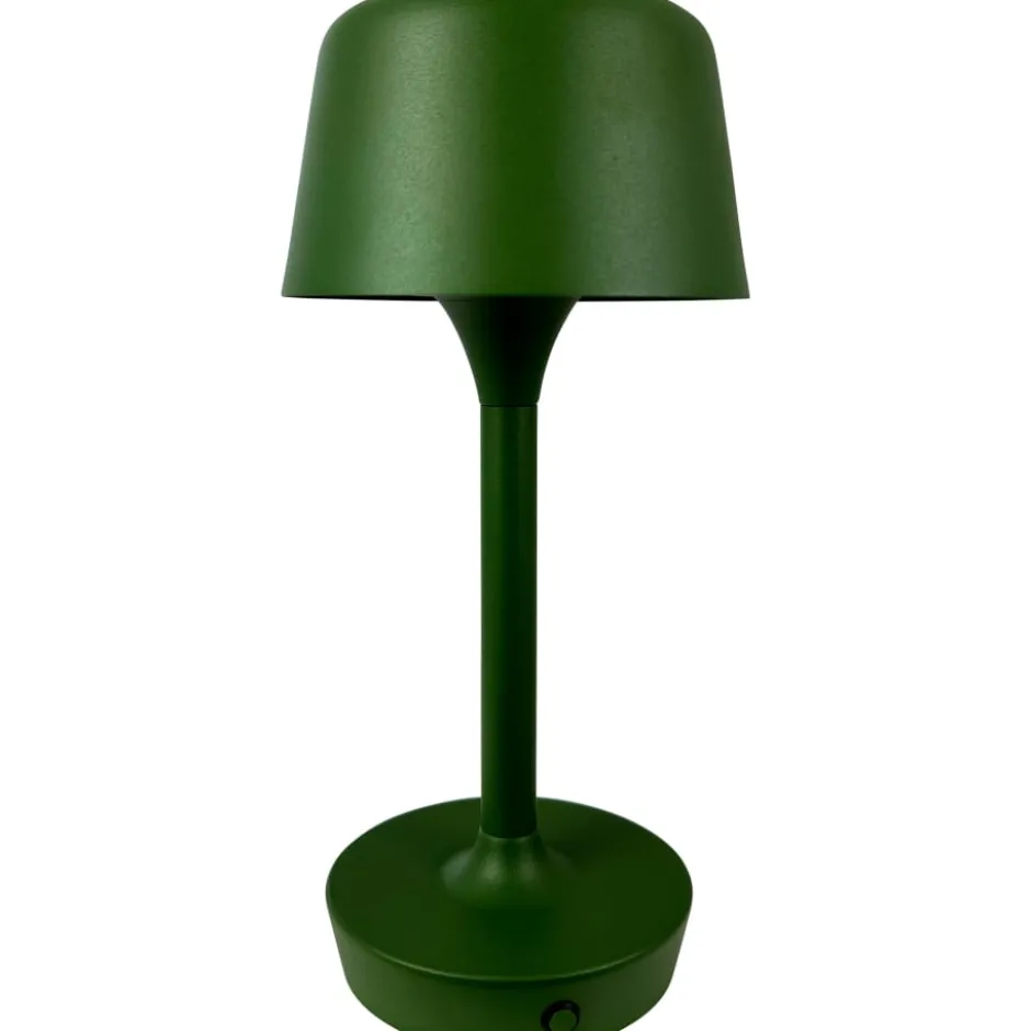 Dyberg Larsen Flow genopladelig bordlampe, grøn