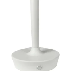 Dyberg Larsen Flow genopladelig bordlampe, hvid