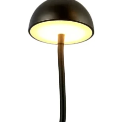 Dyberg Larsen Fonzy genopladelig bordlampe, sort
