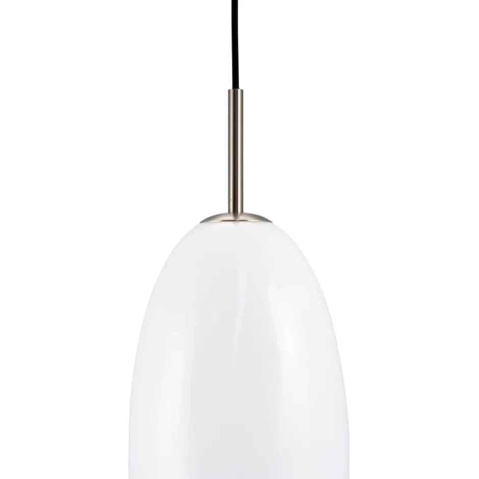 Dyberg Larsen Jazz pendel, børstet stål, Ø18 cm
