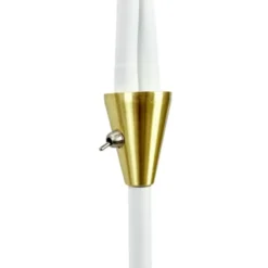 Dyberg Larsen Lilje gulvlampe, hvid
