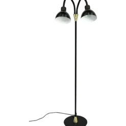Dyberg Larsen Lilje gulvlampe, sort