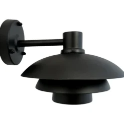 Dyberg Larsen Morph udendørs væglampe, 24 cm