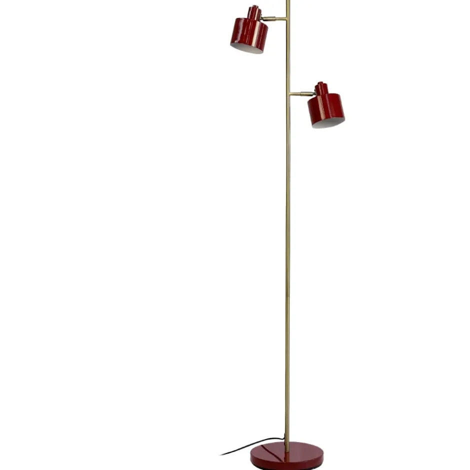 Dyberg Larsen Ocean gulvlampe, rød