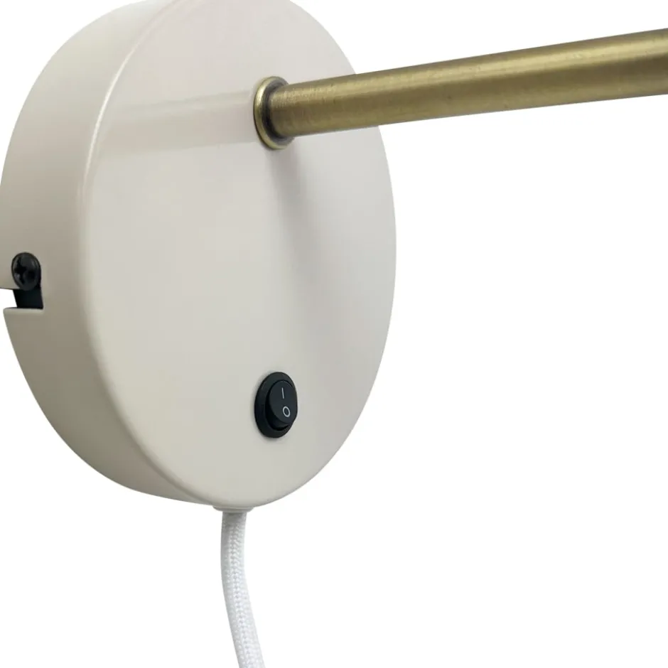 Dyberg Larsen Ocean væglampe, beige