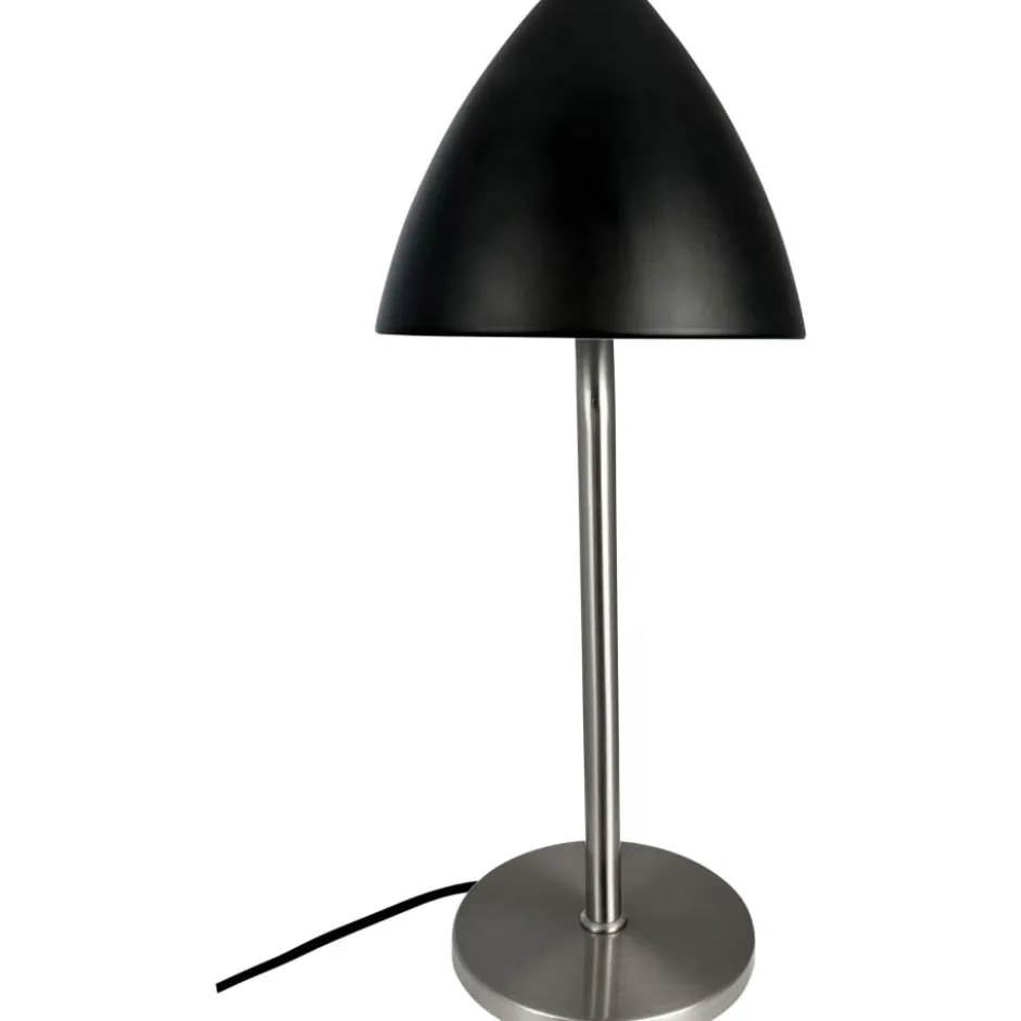 Dyberg Larsen Oulu bordlampe, børstet stål