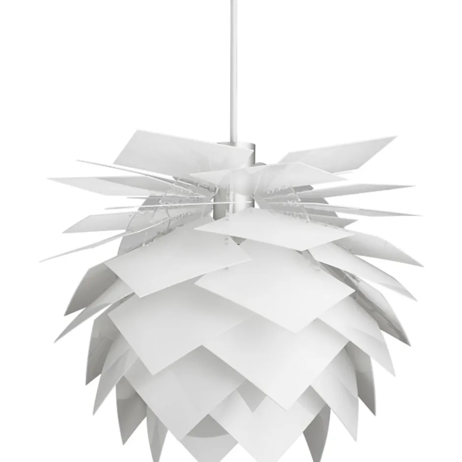 Dyberg Larsen Pineapple pendel, hvid, Ø75 cm