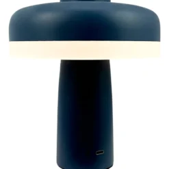 Dyberg Larsen Porter genopladelig bordlampe, blå