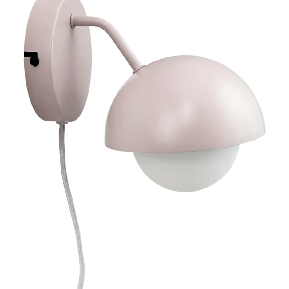 Dyberg Larsen Rose væglampe, beigelyserød
