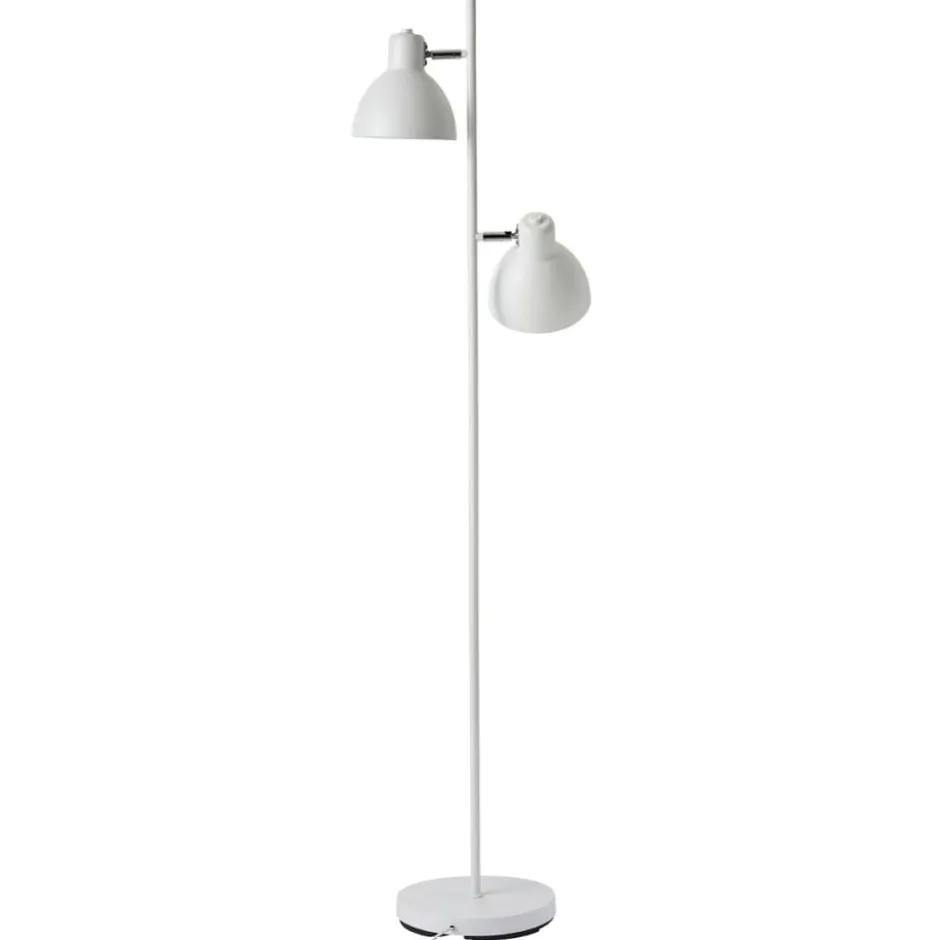 Dyberg Larsen Skagen 2 gulvlampe, hvid