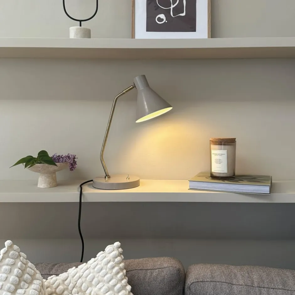 Dyberg Larsen Sleep bordlampe, brun
