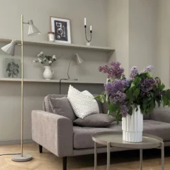 Dyberg Larsen Sleep gulvlampe, brun