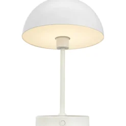 Dyberg Larsen Stockholm genopladelig bordlampe, hvid