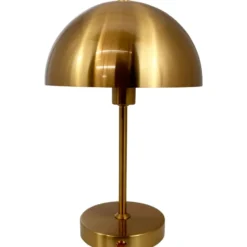 Dyberg Larsen Stockholm genopladelig bordlampe, messing