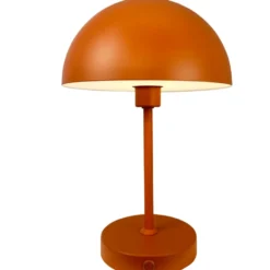 Dyberg Larsen Stockholm genopladelig bordlampe, orange