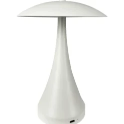 Dyberg Larsen Vienna genopladelig bordlampe, beige