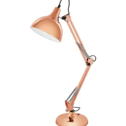 Eglo Borgillio arkitektlampe, kobber